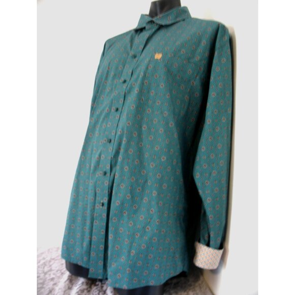 Cinch Men's Size XXL Shirt Long Sleeve Button Down Patterned, Shirt L Sleeve - Picture 5 of 11